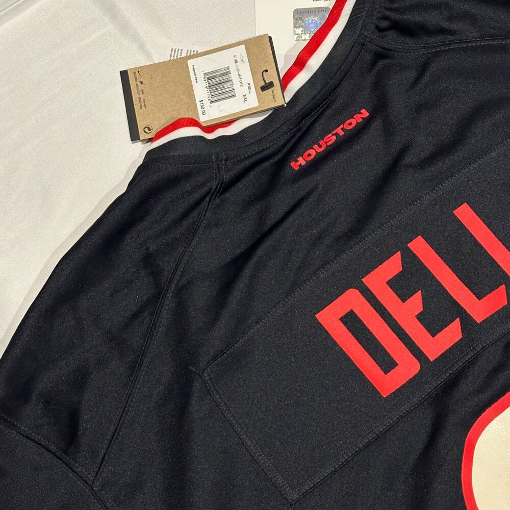 Men's Nike Houston Texans Tank Dell Authentic NFL Jersey - Picture 4 of 4